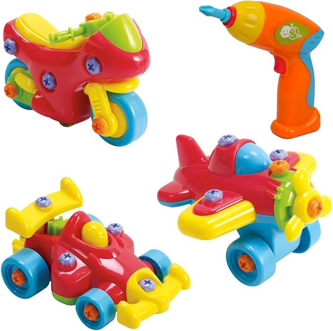 playgo 少年机械玩具(摩托车,赛车,飞机)